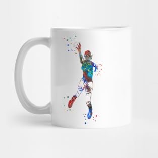 Female Handball Player Mug